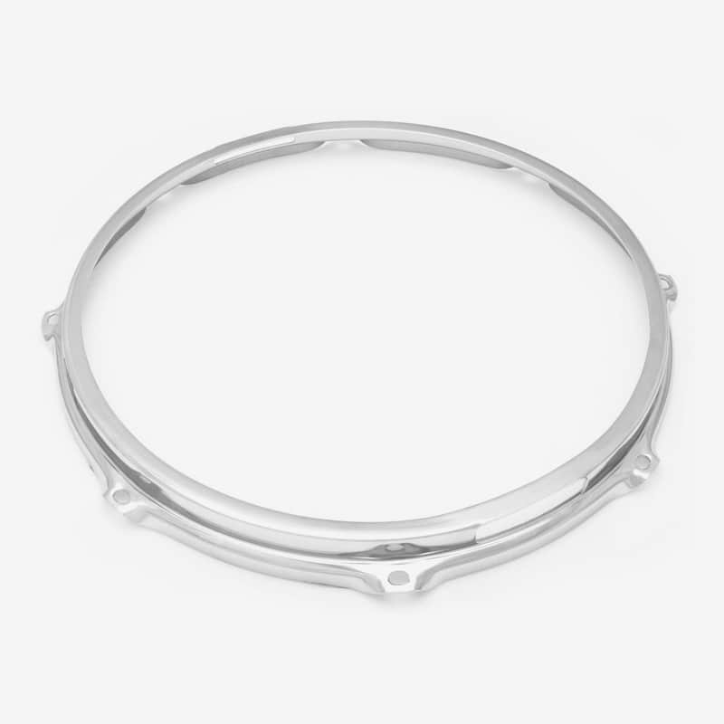 S-Hoop Drum Hoop 13" 8-Hole Snare Side, Chrome image 1