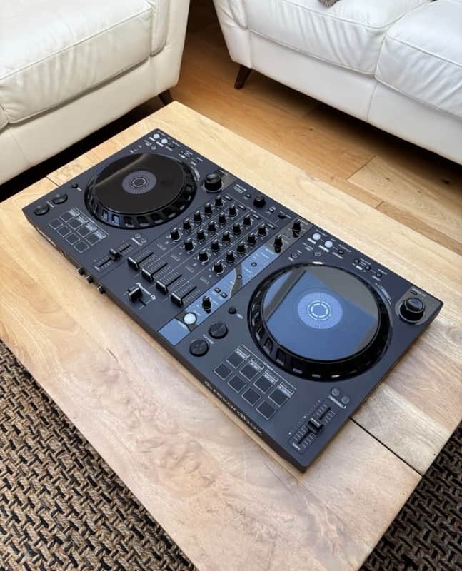 Pioneer DDJ-FLX6-GT 4-Channel DJ Controller 2022 - Present - Black image 1