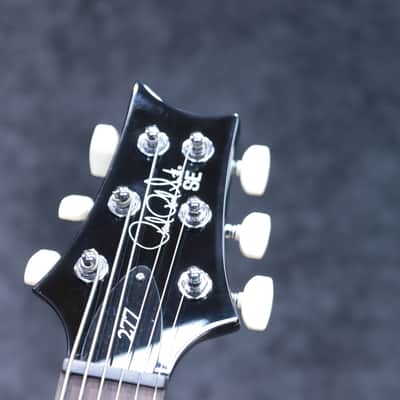 PRS SE 277 Baritone 27.7" Scale Charcoal Burst Electric Guitar w/Bag #H066569 image 20