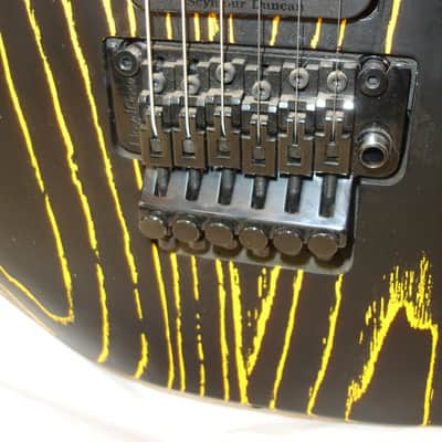 2021 Charvel Pro-Mod San Dimas Style 1 HH FR E Ash Electric Guitar, Ebony Fingerboard, Old Yella w/ Bag image 6