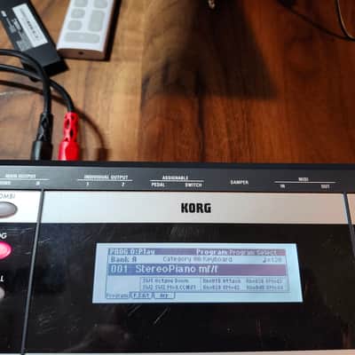 Korg X50 61-Key Music Synthesizer 2000s - Black image 9