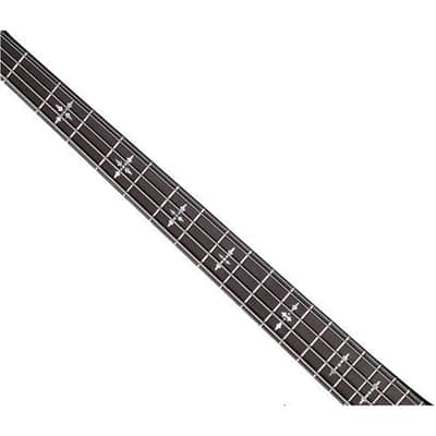 Schecter Hellraiser Extreme-4 Bass Guitar - See-Thru Black Satin - Open Box image 3