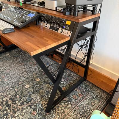 Wavebone Headquarter Studio Workstation Desk and Keyboard Tray 2026 - Walnut image 5