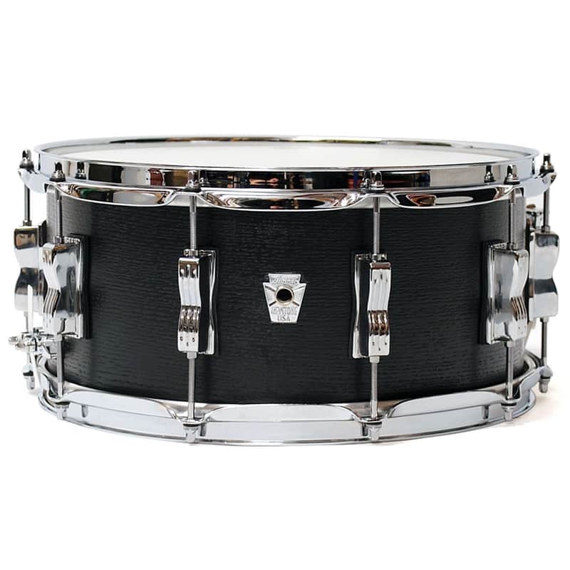 Ludwig 6.5x14" Classic Oak (Oak/Maple) Snare Night Oak Finish LS764XXBH image 1