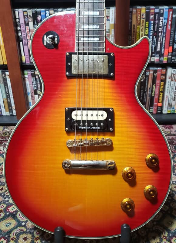 Epiphone Les Paul Custom - Heritage Special Edition 2008 w Seymour Duncan MIK - Cherry Burst image 1