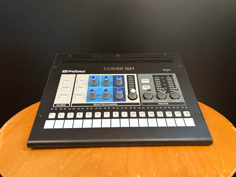 PreSonus EarMix 16M AVB Personal Monitor Mixer with Stand | Reverb