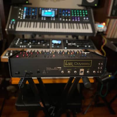 Korg ARP Odyssey Rev2 37-Slim Key Duophonic Analog Synthesizer 2015 - Present - Black/Gold image 4