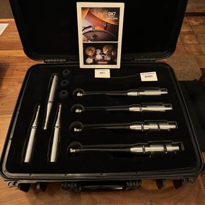 Earthworks DK7 Drum Kit System 7-Piece Microphone Set 2018 - 2021 - Silver image 2