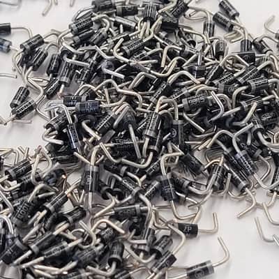 Motorola 1N4001 Rectifier Diodes  Black image 9