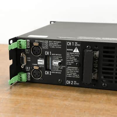 QSC CX1202V 1200W 70V 2-Channel Power Amplifier CG011ZZ image 8