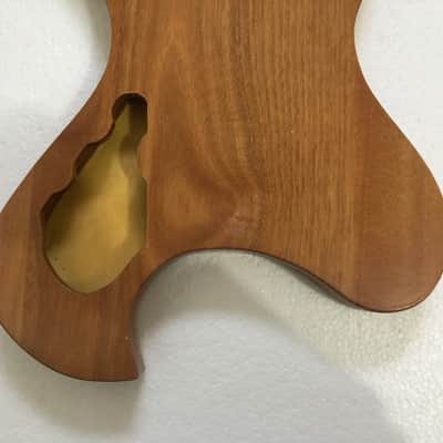 Quilted Maple Top DIY Mahogany Guitar Body image 5