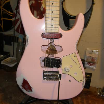 Kramer Pacer? 1980's "Pinkie" Electric Guitar By Boneyard Guitars image 4