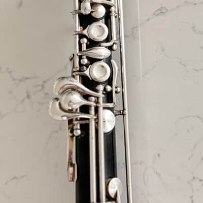 Kohlert & Co. Winnenden English Horn with original case. 1950s - Black stained grenadilla wood body and silver keys image 16