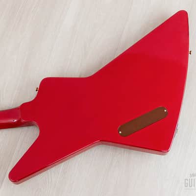 2022 Gibson Custom Shop Historic ‘58 Korina Explorer Cardinal Red 1 of 15 w/ Case, COA, Tags image 14