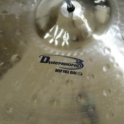 Paiste 20" Dimensions Deep Full Ride cymbal • Reflector finish image 3