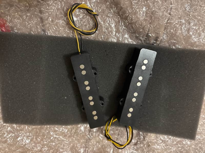 🇯🇵 2007 75' Reissue MIJ Jazz Bass Single Coil Pickup Set - FujiGen image 1