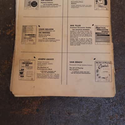 "Modern Reading Text in 4/4" Drum Book by Louis Bellson image 2
