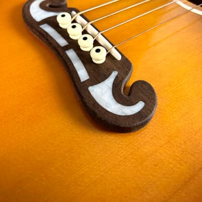 Epiphone El Capitan J-200 Studio Bass 2022 Aged Vintage Sunburst image 8