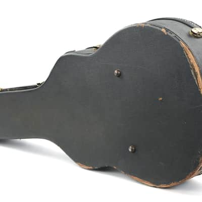 Gibson J200 Case Black with Yellow Lining 1960s image 7