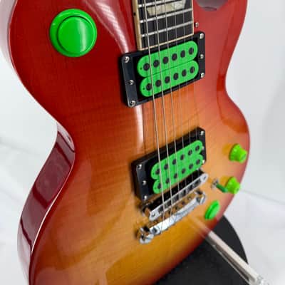 Gibson Les Paul Studio Double Trouble 2026 - Present - Cherry Sunburst - Pro Luthier Mod! Bonus Flame Top! image 8