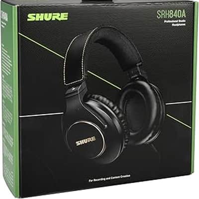 Shure SRH840A Professional Monitoring Headphones - Black image 3