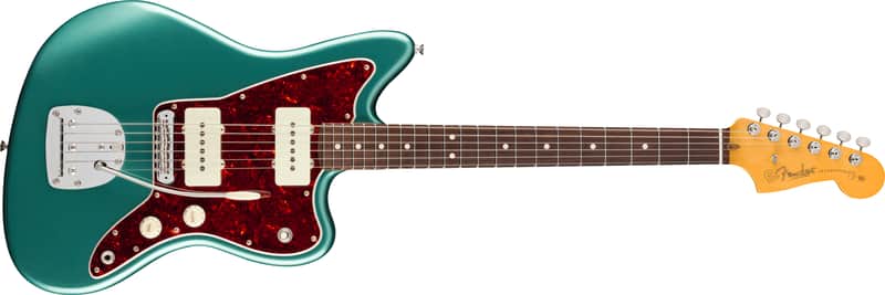 Fender American Professional Classic Jazzmaster Rosewood FB Faded Sherwood Green Metallic with Bag
