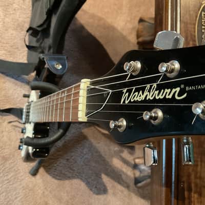 Vintage Washburn Bantam Guitar Very Rare comes with new gigbag and strap image 10
