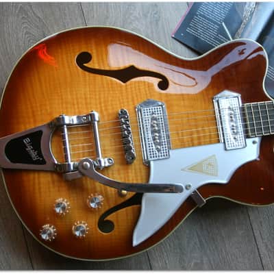 Kay Guitars Jazz II (K775V) Sunburst | Reverb