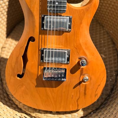 Gravity Guitar Semi Hollow Double cut Cherry Top USA custom HH 2026 - Nitro image 11