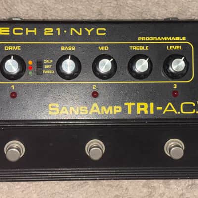 Tech 21 SansAmp Tri-AC 2010s - Black image 1