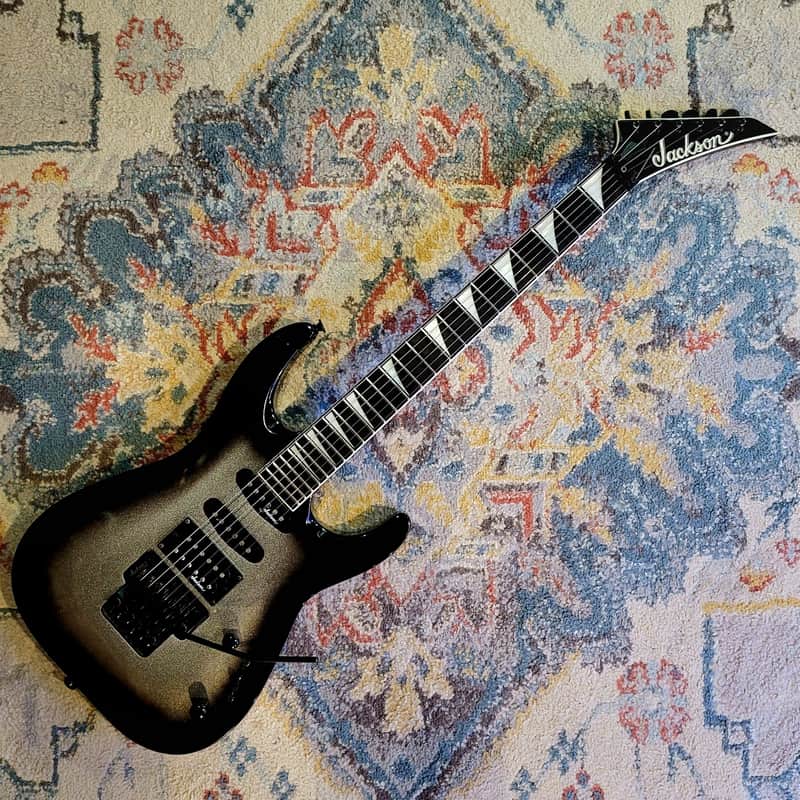 2020 Jackson JS34 - DKA - Dinky Archtop - Floyd Rose HSS Silverburst image 1