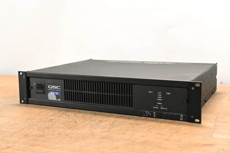 QSC CX702 2-Channel 700W Power Amplifier CG01V6W image 1
