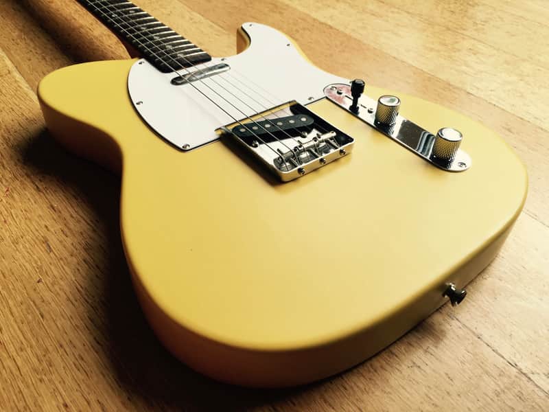 Fender Telecaster Ltd Beck 'Mongolian Chop Squad" Edition Ash Blonde image 1