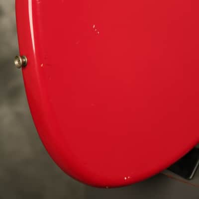 all original 1964 Fender Pre-CBS Musicmaster II RED image 13