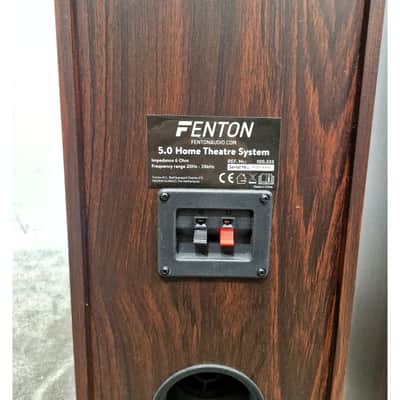 Fenton 5.0 Home Theatre System - Hi-Fi Speakers - Brown - Very Good image 2