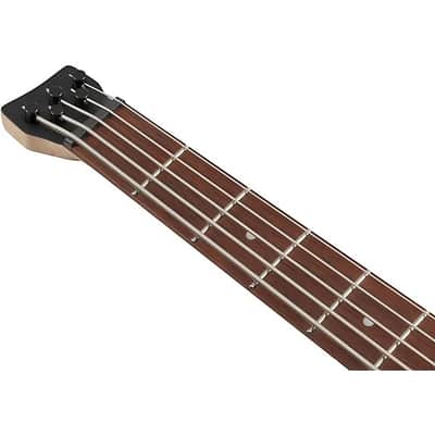 Ibanez EHB605 Ergonomic 5 String Headless Bass Guitar - Walnut Flat image 5