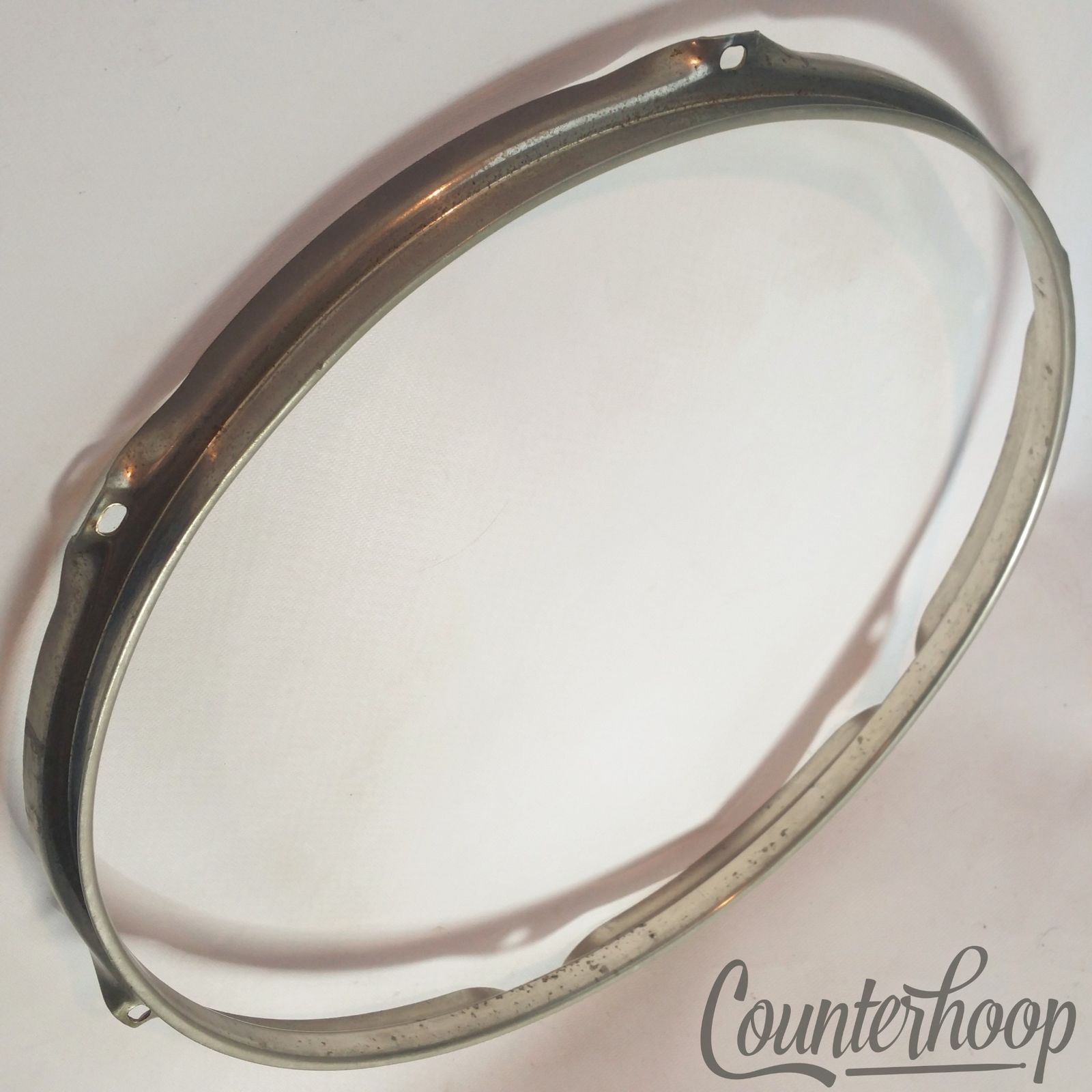 Ludwig 14"Snare/Tom Drum Batter/Resonant Rim/Hoop 6Lug WFL Nickel 50s TripleFlng — main photograph