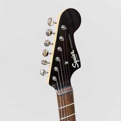 Immagine Fender Squier Paranormal Strat-O-Sonic Electric Guitar - Vintage Blonde - 7