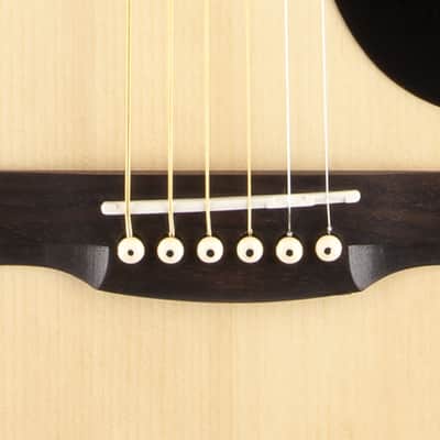 Jasmine JD36-NAT J-Series Dreadnought Spruce Top Sapele Back & Sides 6-String Acoustic Guitar image 5