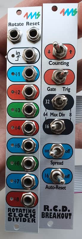 4MS Rotating Clock Divider + Breakout Module BUNDLE image 1