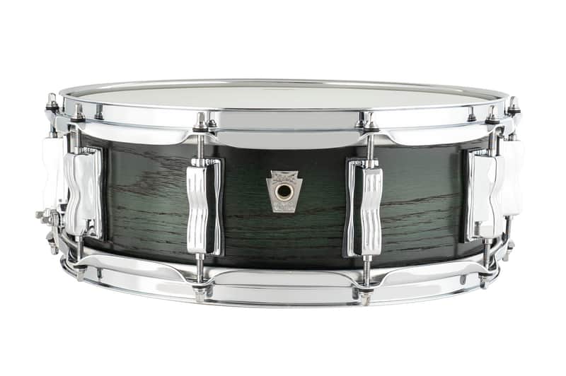 Ludwig *Pre-Order* Classic Oak Green Burst Lacquer 5x14"  Kit Snare Drum | Made in the USA | NEW | Special Order | Authorized Dealer image 1