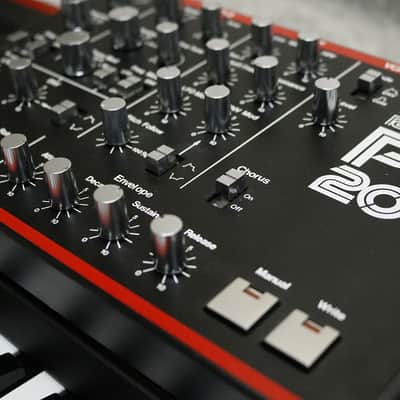 1980's Rare Japan Vintage analog polyphonic synthesizer Roland JX-3P w/PG-200 Programer Original Hardcase image 12