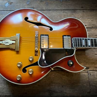 1962 Gibson L5CES in Sunburst finish with original hard shell case image 17