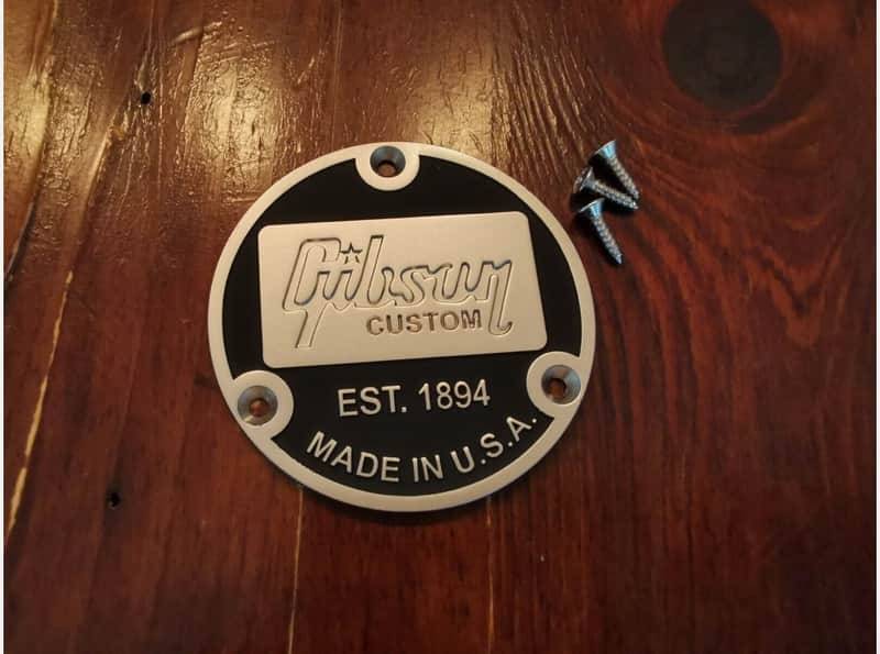 Authentic Gibson Les Paul Toggle cover plate image 1