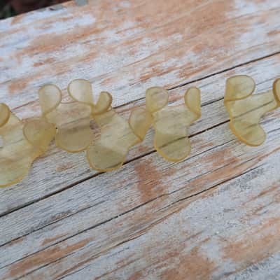 Gibson Finger picks 1940's RARE! Gibson Logo Vintage! image 7