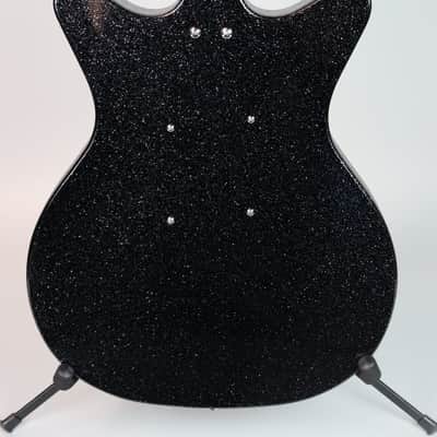 Danelectro '59 Mod New Old Stock Plus Blackout Black Metalflake image 8