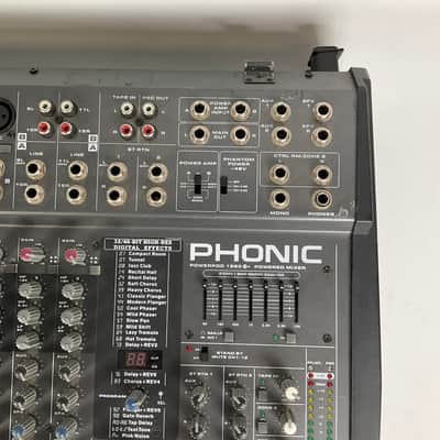 Phonic Powerpod 1860 Plus Powered Mixer 12 Channel Tested Works image 3