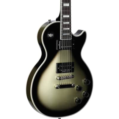 Epiphone Adam Jones 1979 Les Paul Custom Electric Guitar (with Case), Antique Silverburst, with Case image 1