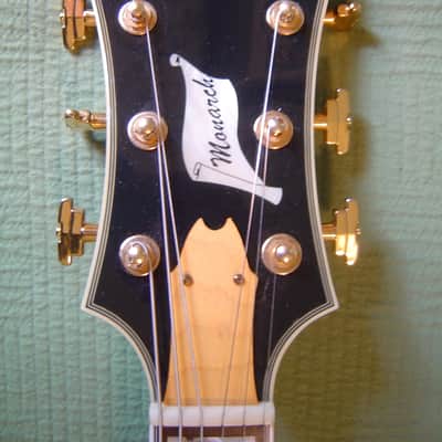 VV: IMMACULATE 2009 Peerless Monarch 17" all-solid archtop jazz guitar w/ leather HSC, Near MINT image 8