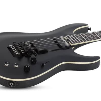 Schecter C-1 FR S SLS Evil Satin Black image 3